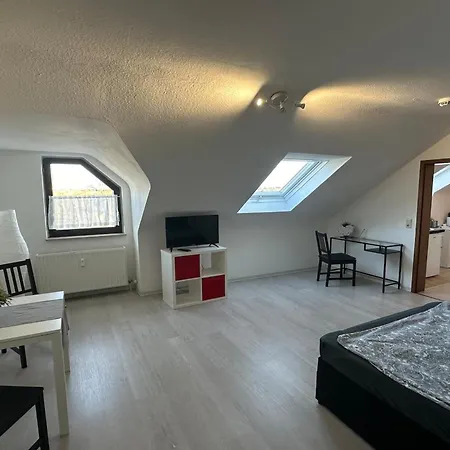 شقة Schoenes Im Dachgeschoss In Nahe Rheinauer See *